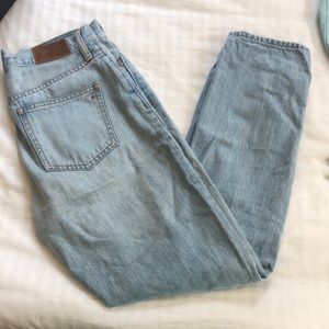 EUC Madewell Perfect Summer Jean